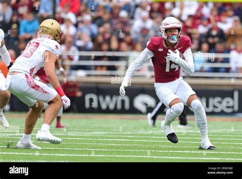 Chestnut Hill Ma September Florida State Seminoles Wide Receiver