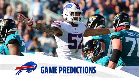 Game Predictions | Bills vs. Jaguars | Week 5