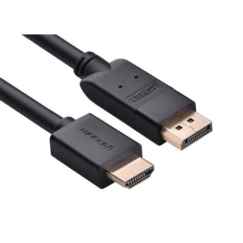 Ugreen Displayport Male To Hdmi Male Cable M Black Powerhousepc