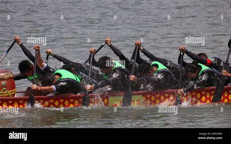 Pokhara Gandaki Nepal June Participants Compete During The