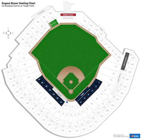 Target Field Seating Map – Two Birds Home