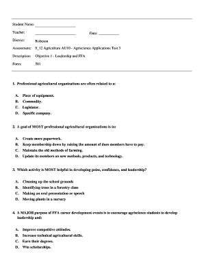 Fillable Online Robeson K12 Nc Student Name Assessment 9 12