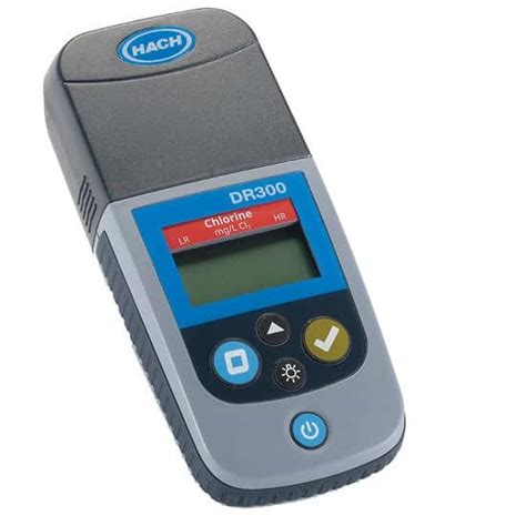 Hach Dr Chlorine Pocket Colorimeter Free And Total Mid Range From