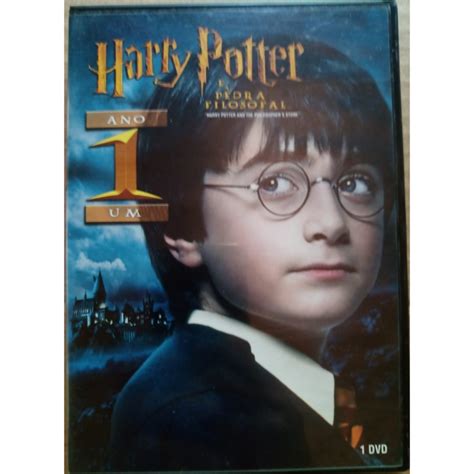 Harry Potter E A Pedra Filosofal Dvd Original Usado Shopee Brasil