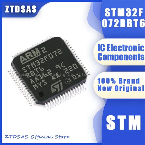 1 100PCS New STM32F072RBT6 STM32F072R STM32F072 STM32F STM32 RBT6 STM