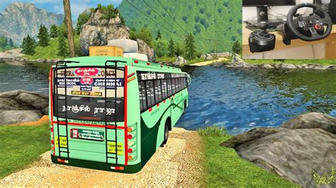 Setc Bus Simulator Realistic Driving On Uneven Village Roads Logitech