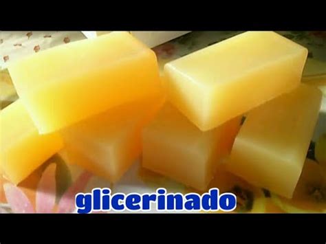 Sabao glicerinado caseiro sem soda sem óleo YouTube