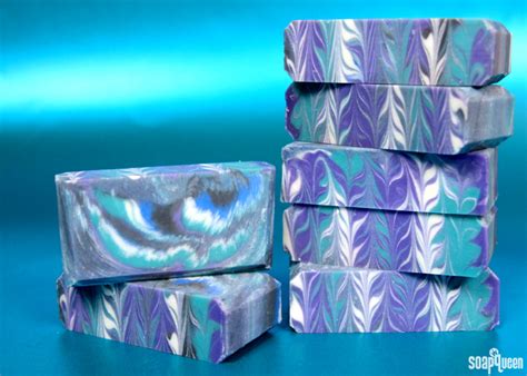 Galaxy Clyde Slide Cold Process Tutorial Soap Queen