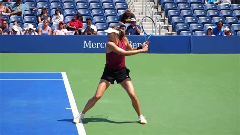 Maria Sharapova Backhand Slow Motion Wta Tennis Backhand Technique