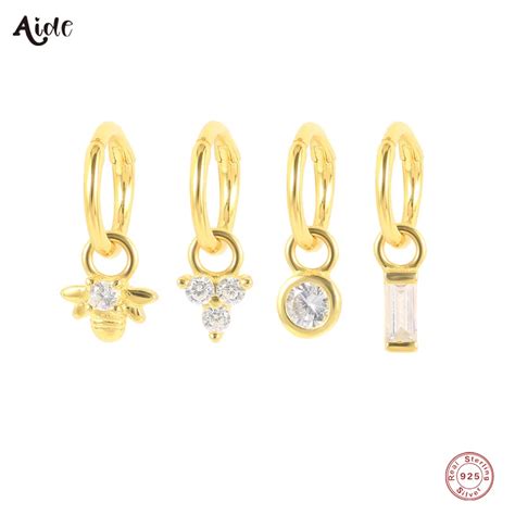 Aide Boucles D Oreilles Cr Oles En Argent Regard 925 Pour Femme