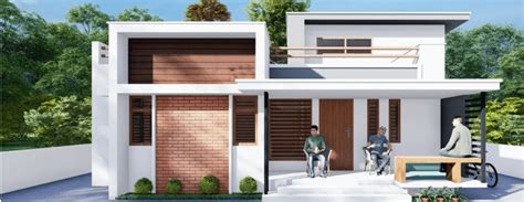 950 Sq Ft 2bhk Contemporary Style Single Storey Home And Free Plan 13 Lacks Home Pictures