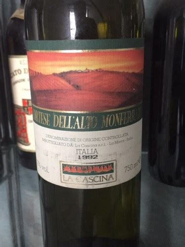 Cascina Lana Cortese Dell Alto Monferrato Vivino US