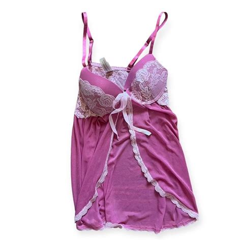 Pink Sheer Lingerie Dress Open To Offers Pm Me Depop