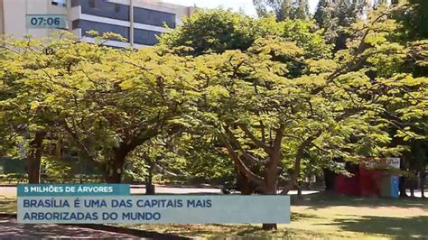 Brasília é uma das capitais mais arborizadas do mundo Brasília R7