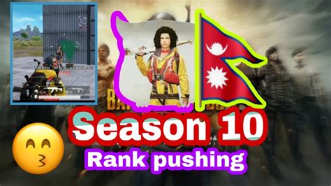 Pubg Mobile Rank Pushing Season 10 Rush Gameplay Youtube