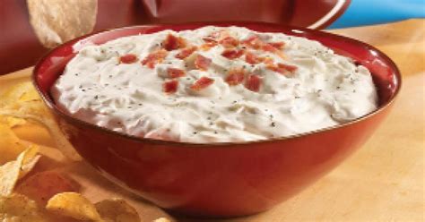 Sour Cream Bacon Dip | Just A Pinch Recipes