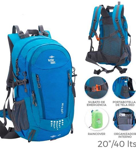 Mochila Alpine Skate Camping 40 Lts Tienda Online De Indumentaria Y