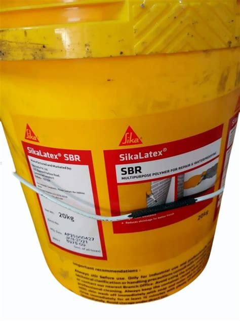 Sika Sbr Latex Multipurpose Polymer For Waterproofing And Repair At