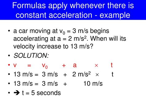 Ppt L 4 Free Fall And Constant Acceleration Powerpoint Presentation