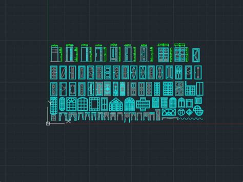 Puertas En AutoCAD Descargar CAD Gratis 535 22 KB Bibliocad