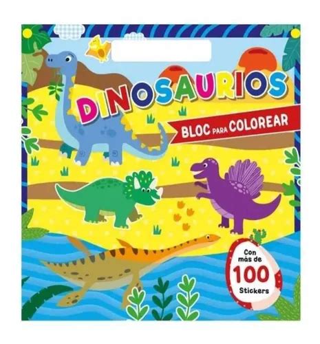 Bloc Para Colorear Dinosaurios Cuotas sin interés