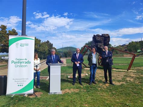 Inaugurada En El Campus De Ponferrada De La Ule La Nueva Escultura