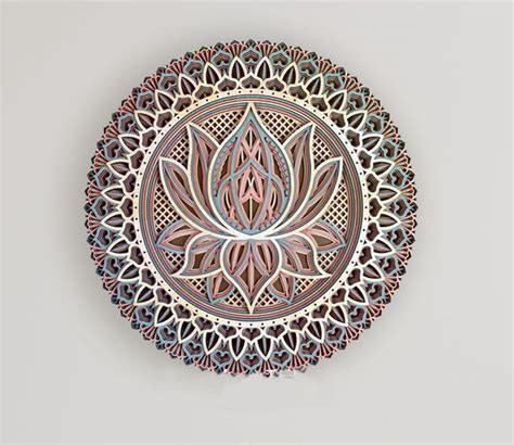 Buy Lotus Wooden Wall Art Online In India At Best Price Modern Wall