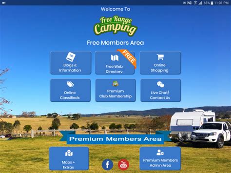 The Free Range Camping App Version 20 Full Range Camping