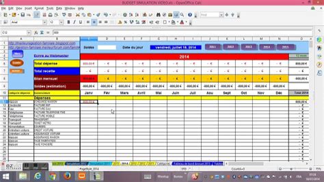 Telecharger Tableau Excel Budget