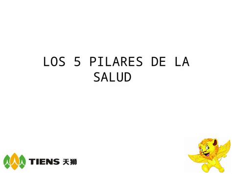 PPT 5 PILARES DE LA SALUD DOKUMEN TIPS