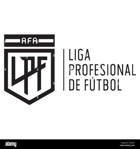 Argentine Primera Division Black And White Logo Argentina Professional