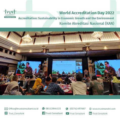 World Accreditation Day 2022 Accreditation Sustainability In Economic