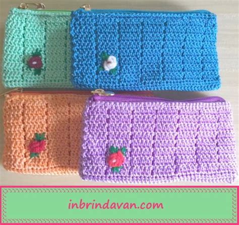 Medium Sized Crochet Purses Vy Inbrindavan