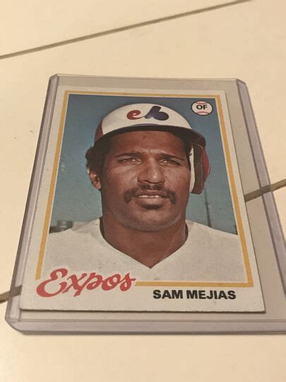 Mavin 1978 Topps Baseball Sam Mejias 576