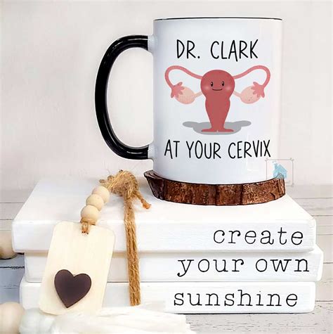 Obgyn Gifts Funny At Your Cervix Mug Midwife Gift Gynecoloy Etsy