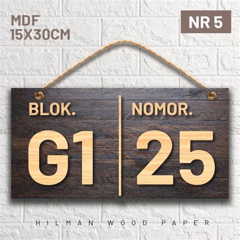 Jual Nomor Rumah Kayu Mdf Murah Hiasan Dinding Shopee Indonesia