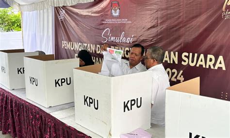 Simulasi Pemungutan Dan Penghitungan Suara Pemilu Kpu Kukar