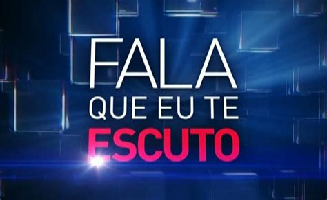 Fala Que Eu Te Escuto Estreia Como Programa Da Record Tv Foco