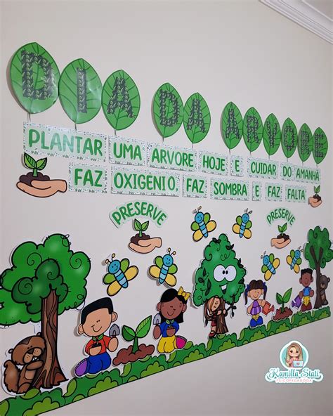 Painel Dia Da Árvore Para Imprimir