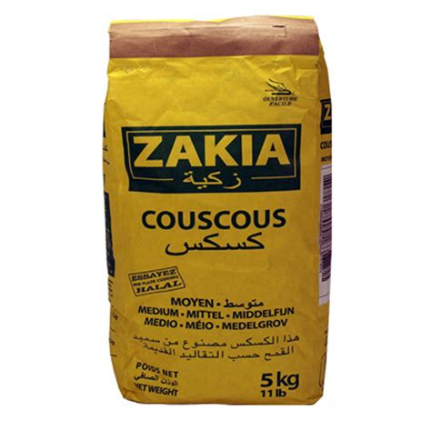 ZAKIA COUSCOUS MEDIUM 5KG