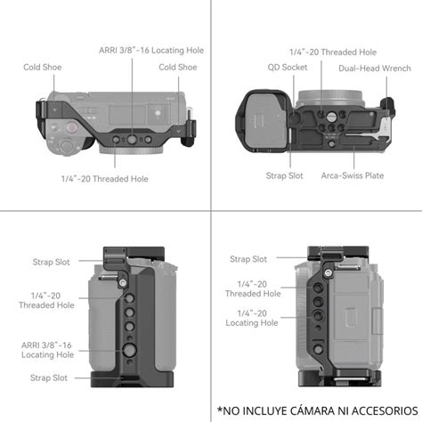 Jaula Para Sony Zv E De Smallrig Con Mini Asa Lateral Smallrig