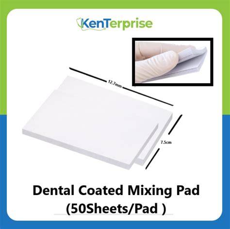 Dental Coated Mixing Pad 50sheetspad Lazada Ph