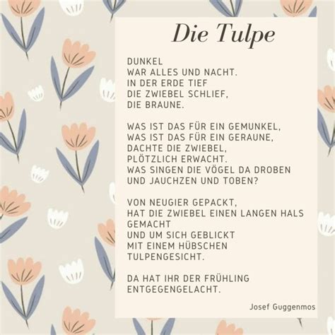 Frühlingsgedicht für Kinder im Kindergarten oder in der Grundschule auf