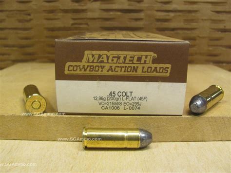 Round Box Long Colt Grain Lead Bullet Magtech Cowboy Action