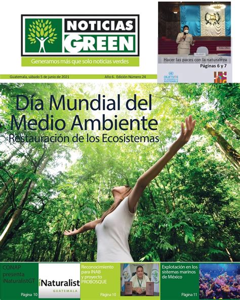 Edición 24 Día Mundial Del Medio Ambiente Noticias Green