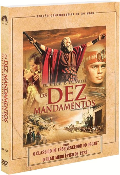 Os Dez Mandamentos Edi O De Colecionador Duas Vers Es Do Filme