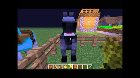 Comment Dompter Un Cheval Sur Minecraft YouTube