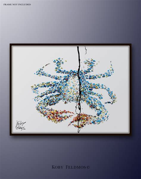 Blue Crab Animal female 40 Original Oil Painting on - Etsy