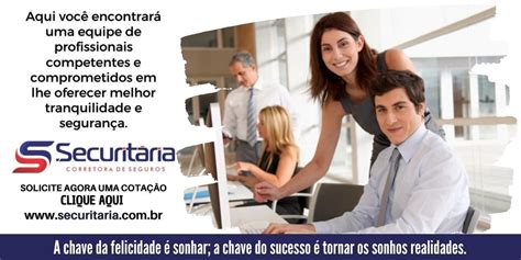 Securitária O Que É - Quem Somos | Securitária Corretora de Seguros