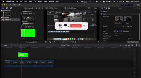 Create A Chroma Key In Final Cut Pro A Beginner S Guide